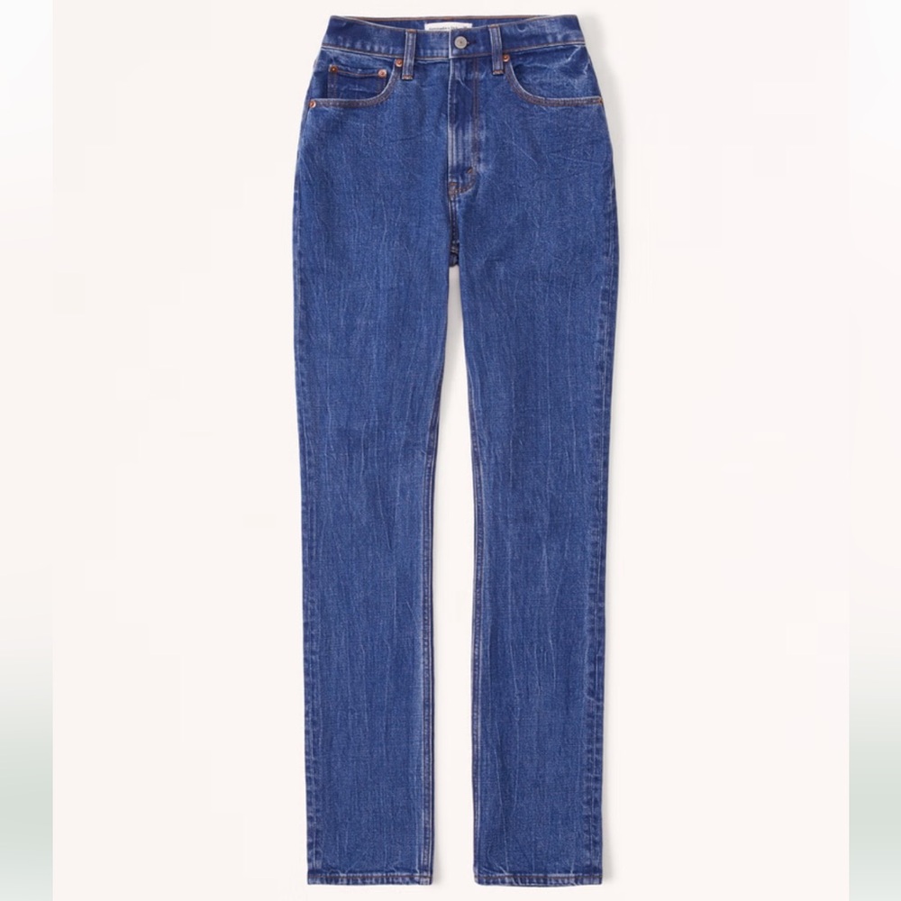 Abercrombie & Fitch The 90s Straight Ultra High Rise. Fits Size 27/4S - 28/6R - Picture 4 of 9
